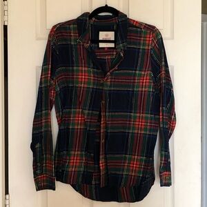 Perfect Plaid Button-Up Shirt